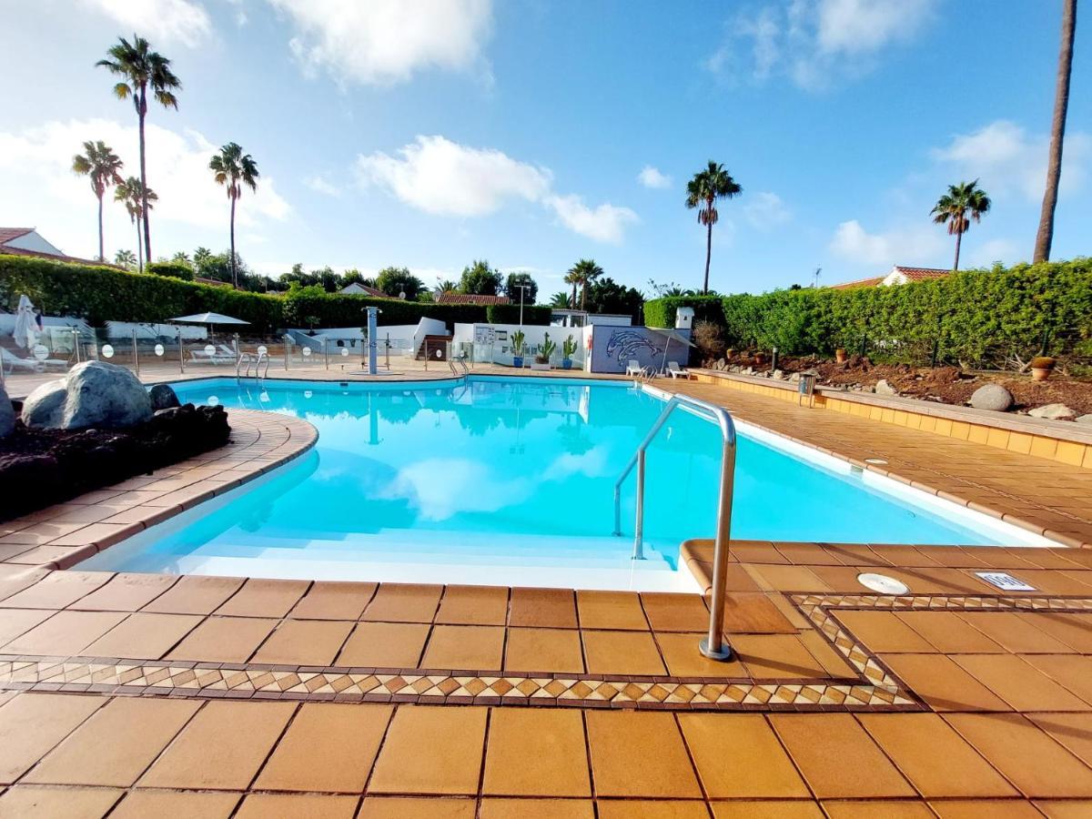 Bungalow De Diseno Hidromasajes Terraza Y Piscina. San Bartolomé Luaran gambar
